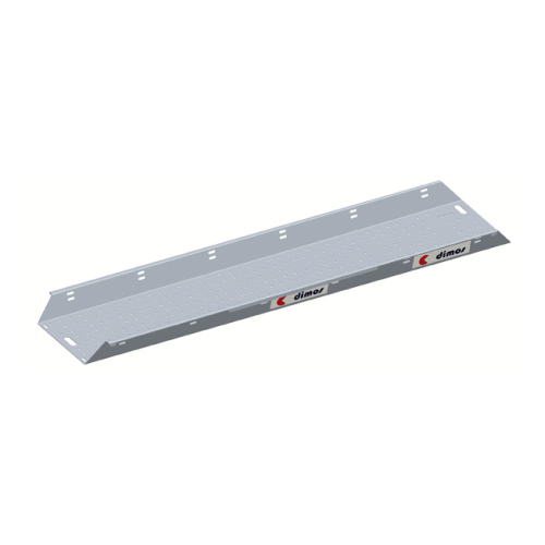 Aluminium straight platform board L 3m l 60cm with 2 integrated skirting boards